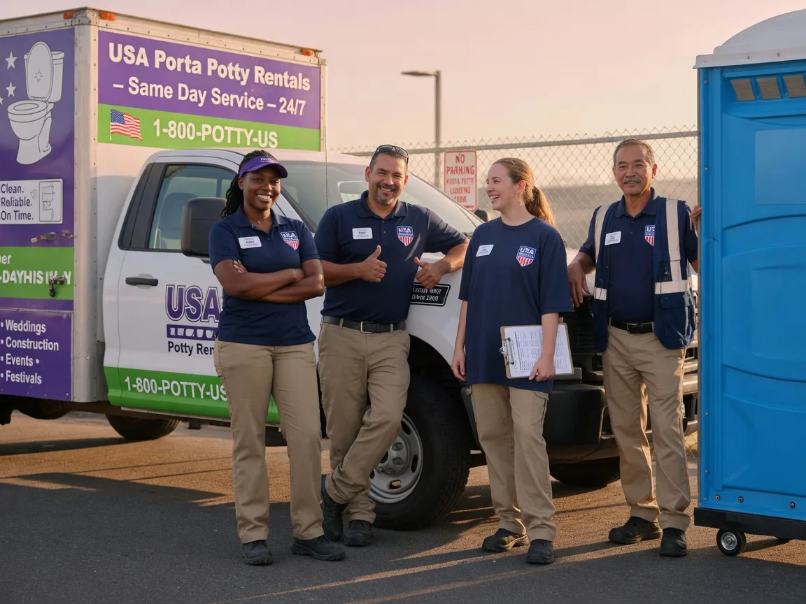 Porta Potty Rental company in Osseo, WI